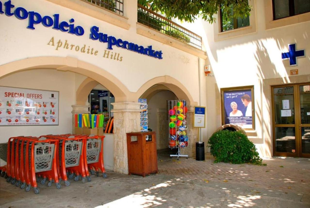 1 Bedroom Apartment Pyrgos With Beautiful Sea And Sunset Views, Aphrodite Hills Resort Kouklia Eksteriør billede